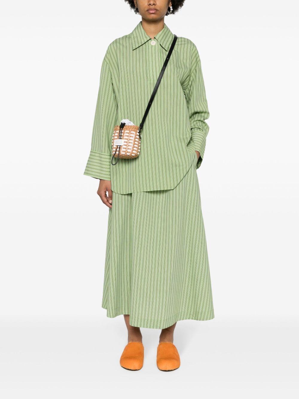 Marla striped midi skirt - 2