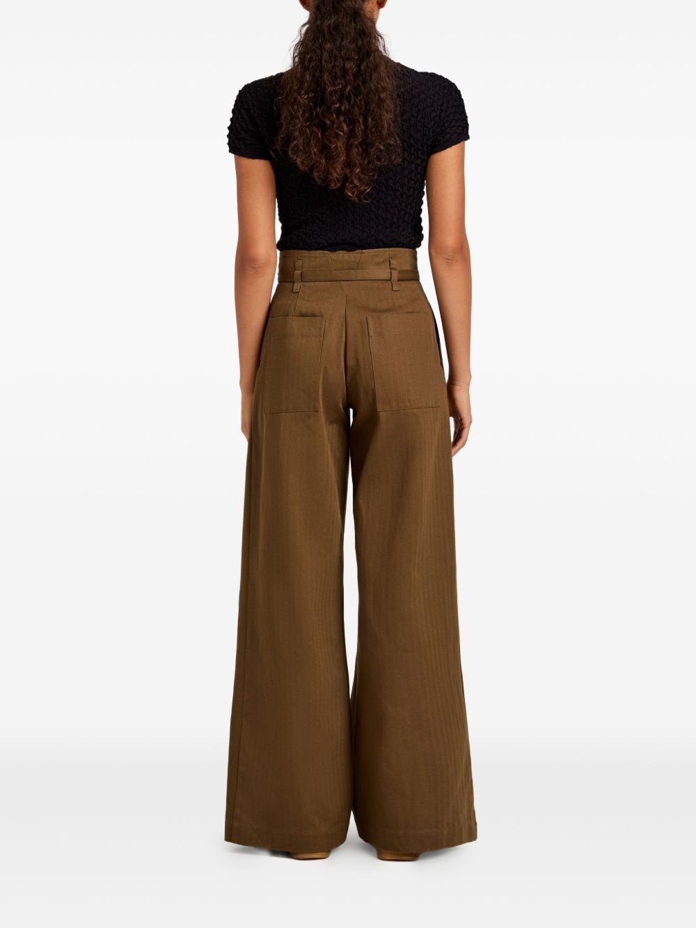 pleated trousers - 4