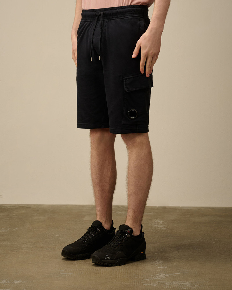Light Fleece Cargo Lens Shorts 3