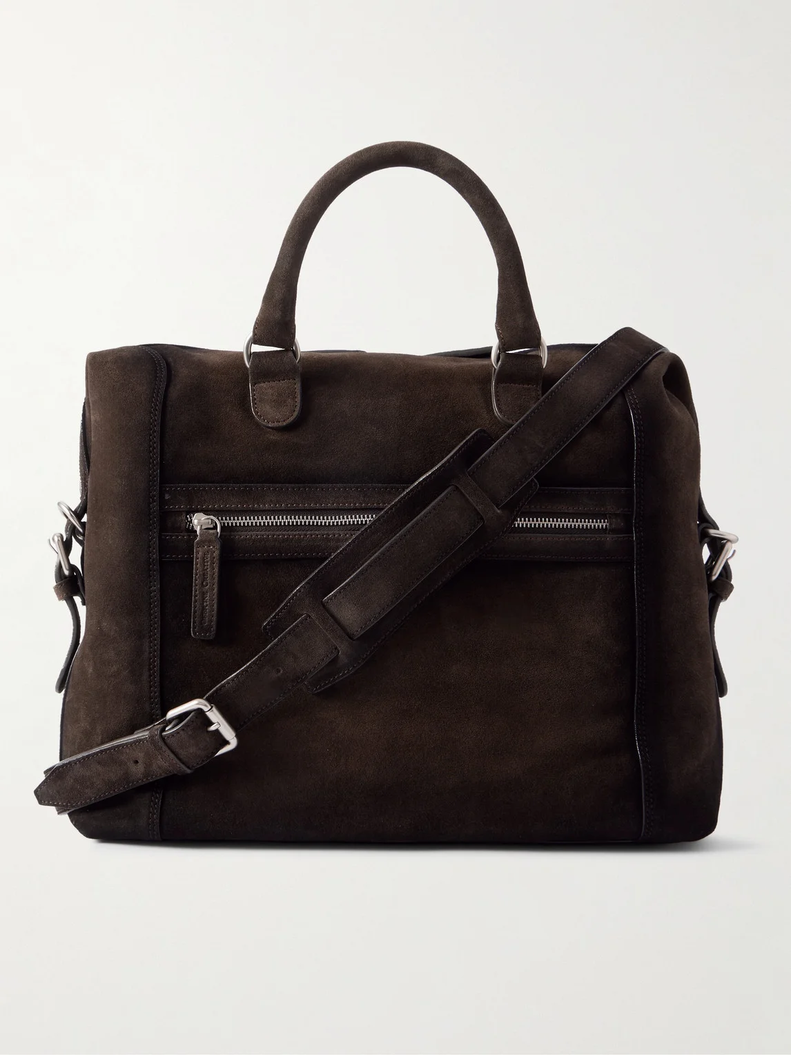 Jules 003 Airbrushed Suede Briefcase - 1