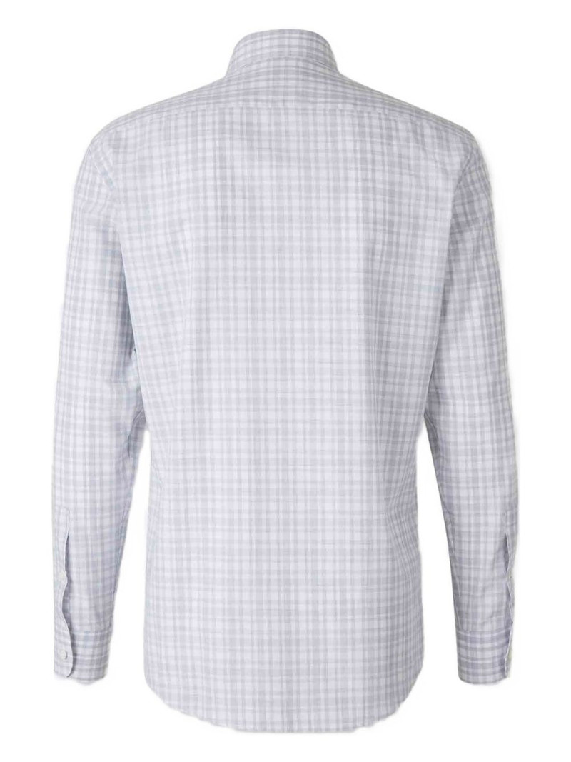 ZEGNA check-pattern button shirt outlook