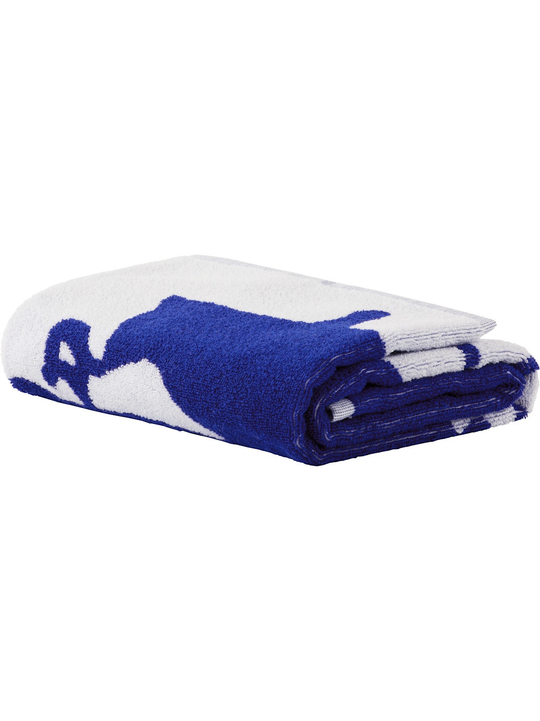 Navy & White Split EKD Hand Towel - 3