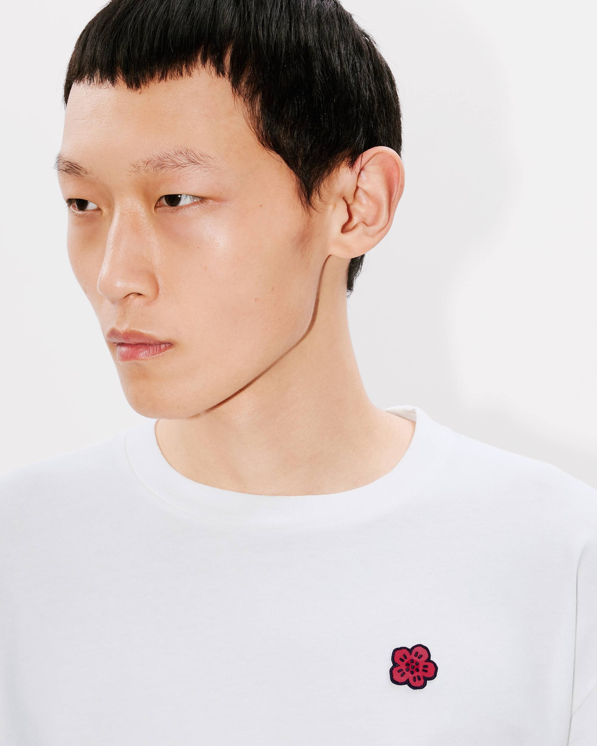'Boke Flower' embroidered long sleeve T-shirt - 7