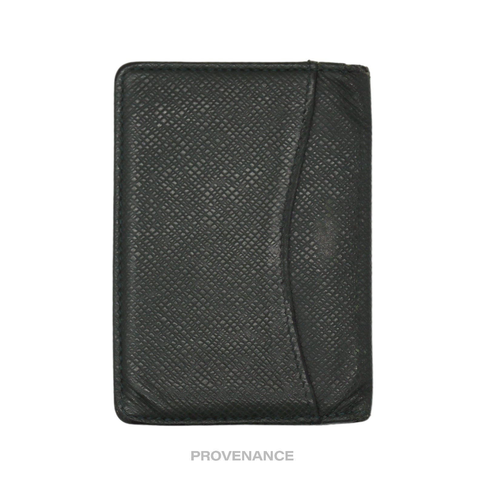 Louis Vuitton Pocket Organizer Wallet - Taiga Epicea - 2