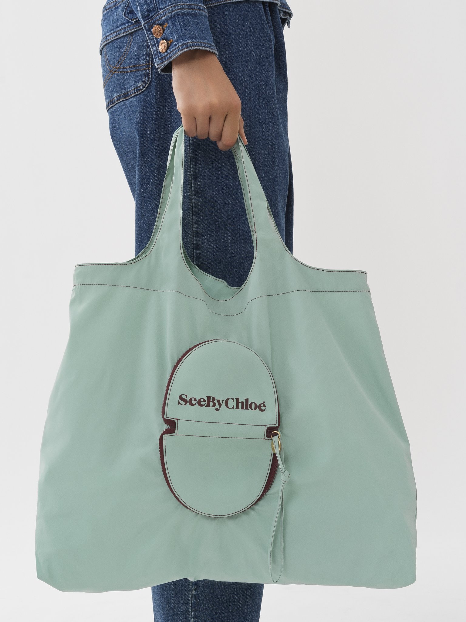 SEE BY CHLOÉ ESSENTIAL FOLDED BAG IN POUCH - 4
