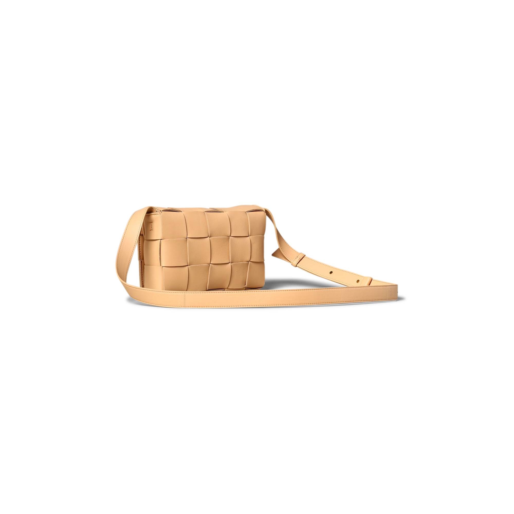 Bottega Veneta Cassette Shoulder Bag 'Almond/Gold' - 2