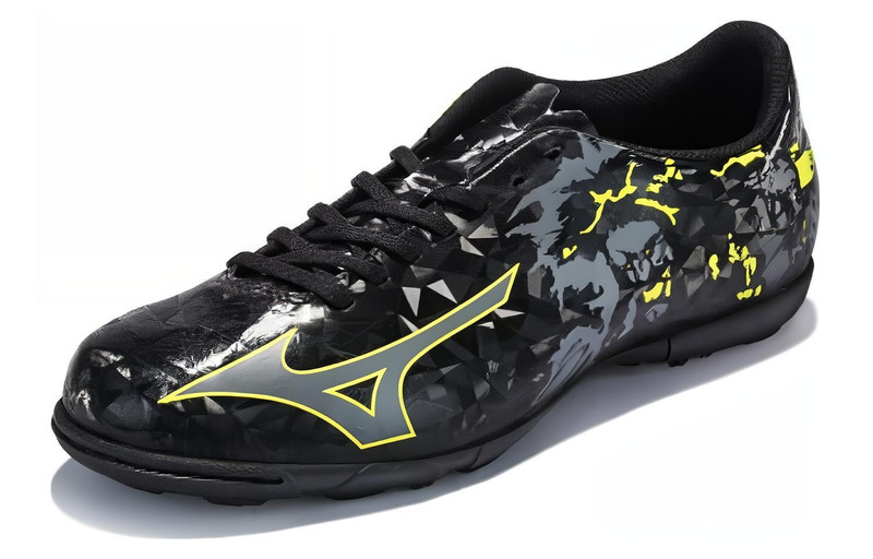 Mizuno Mizuno Ryuou Ag Soccer Shoes 'Black Yellow' P1GD189005 outlook