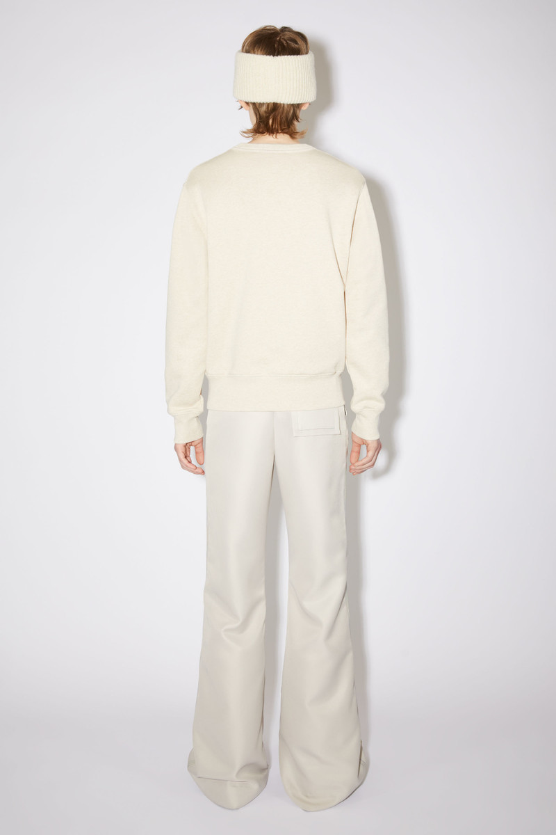 Crew neck sweatshirt - Oatmeal melange 3