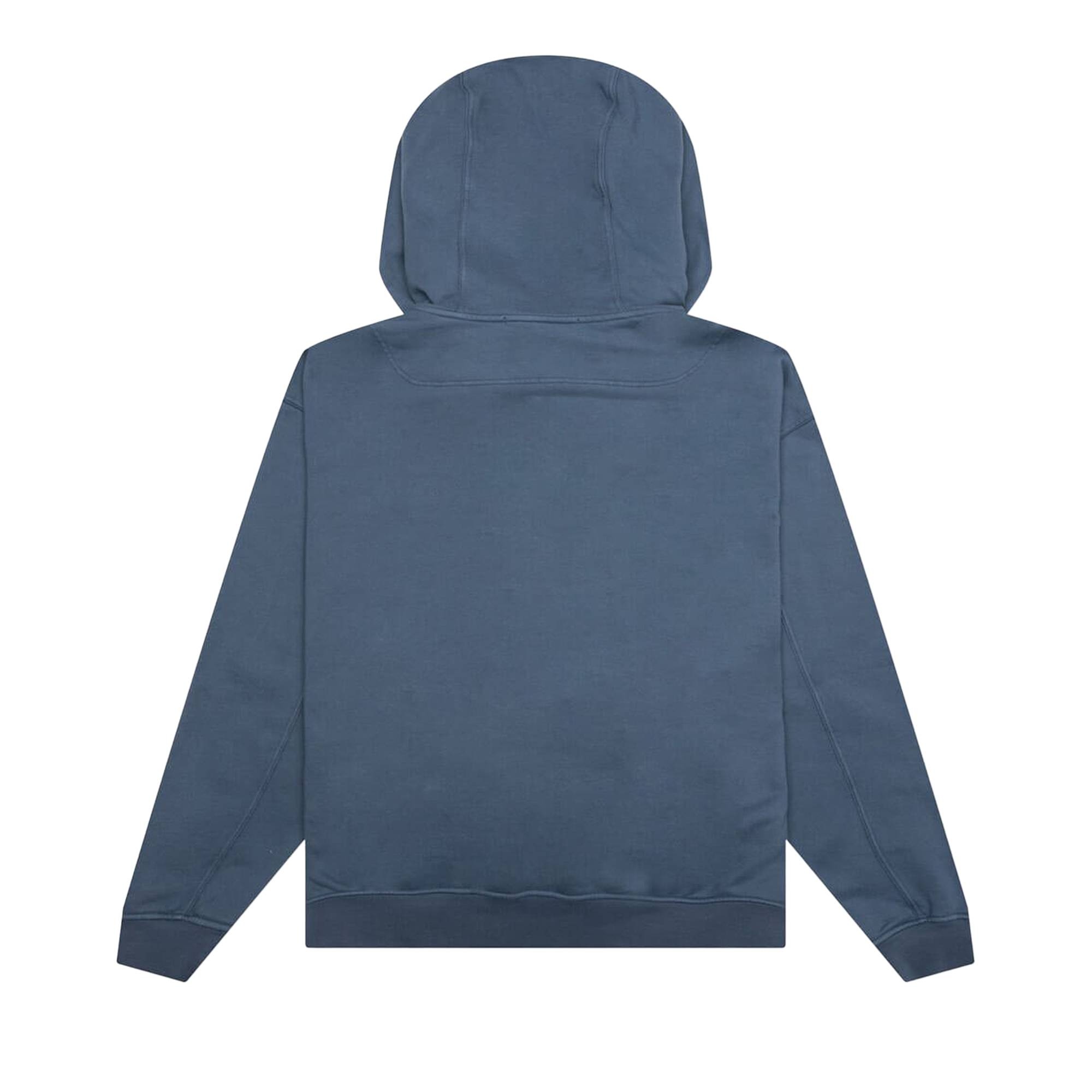 Stone Island Hooded Sweatshirt 'Avio Blue' - 2
