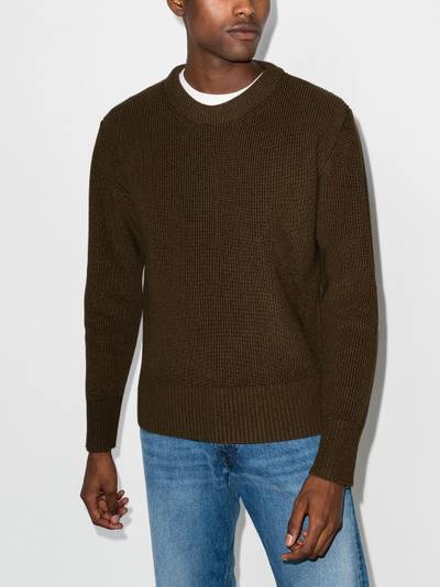 Maison Margiela crew-neck knitted jumper outlook