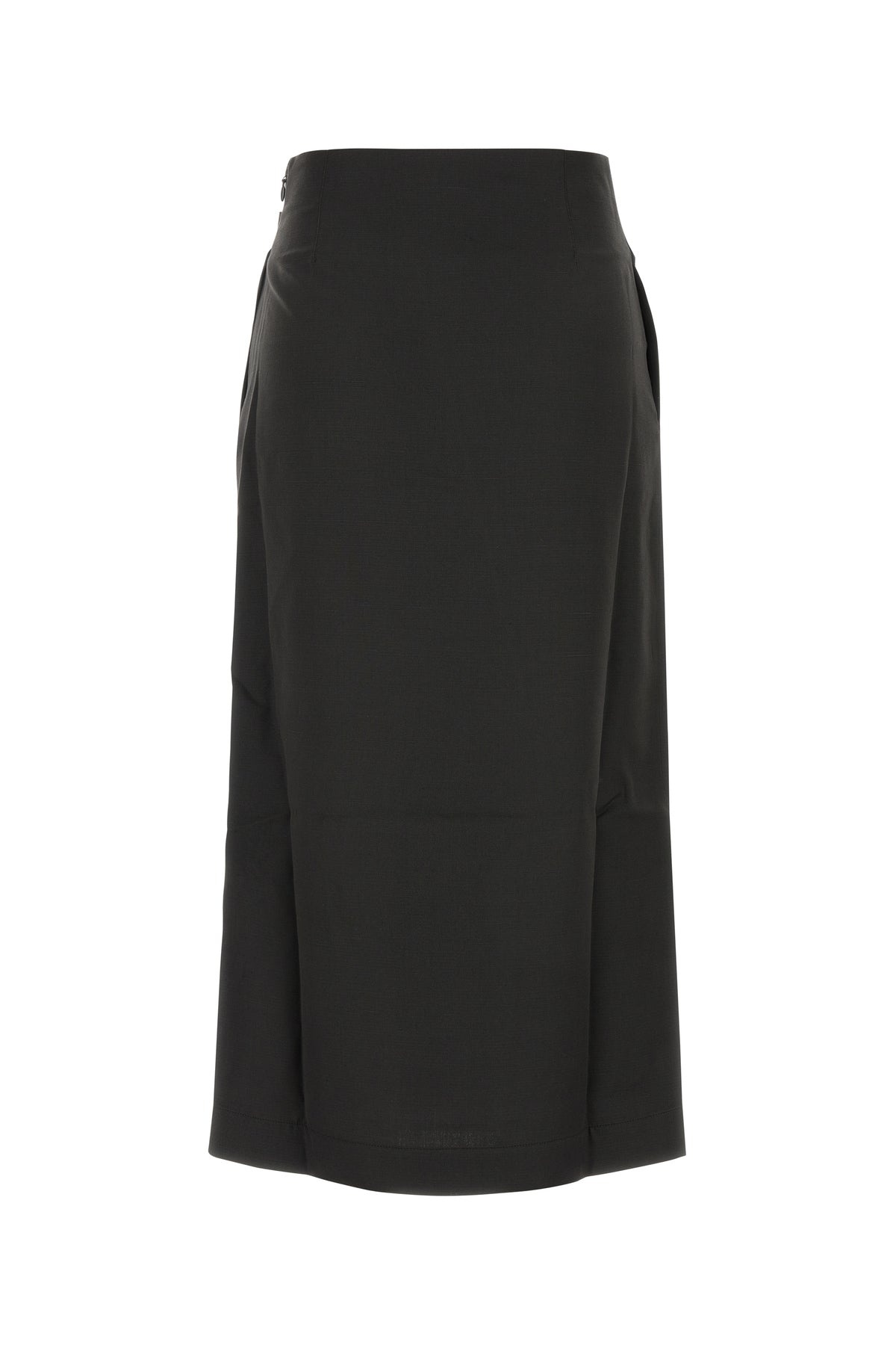 Graphite viscose blend skirt - 2