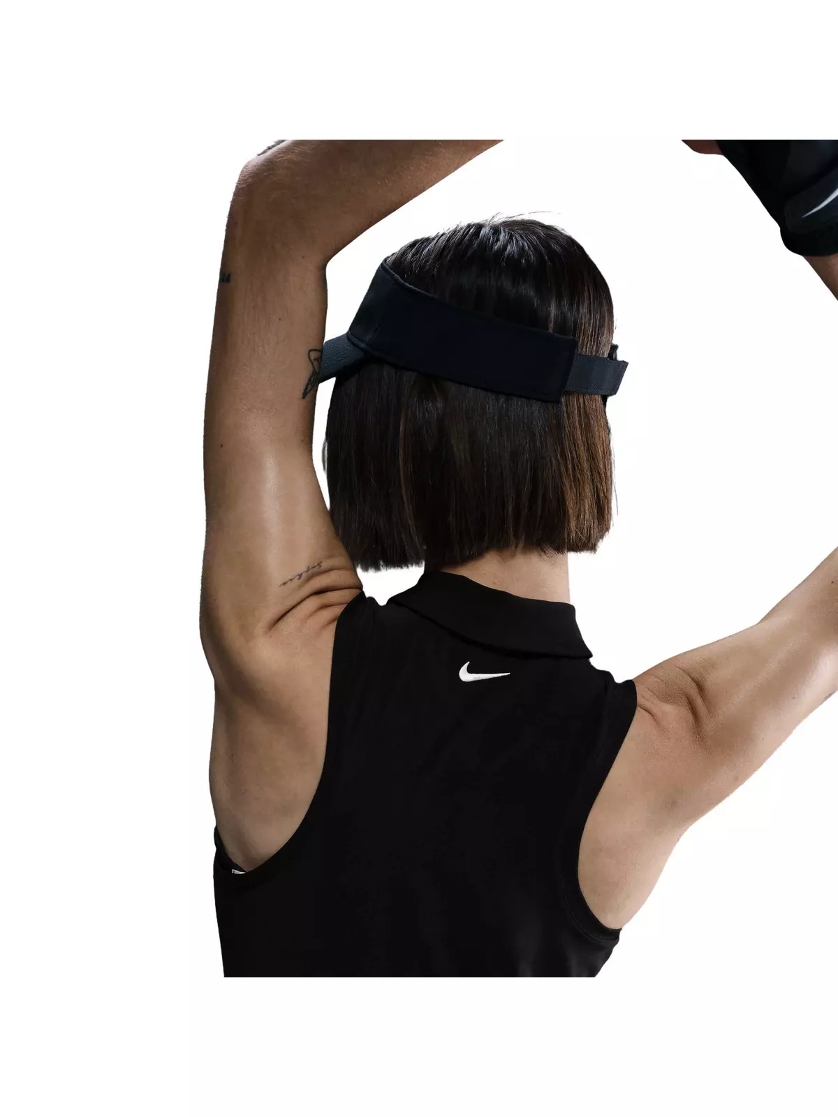 Women's Victory Dri-FIT Sleeveless Polo - Black - 2