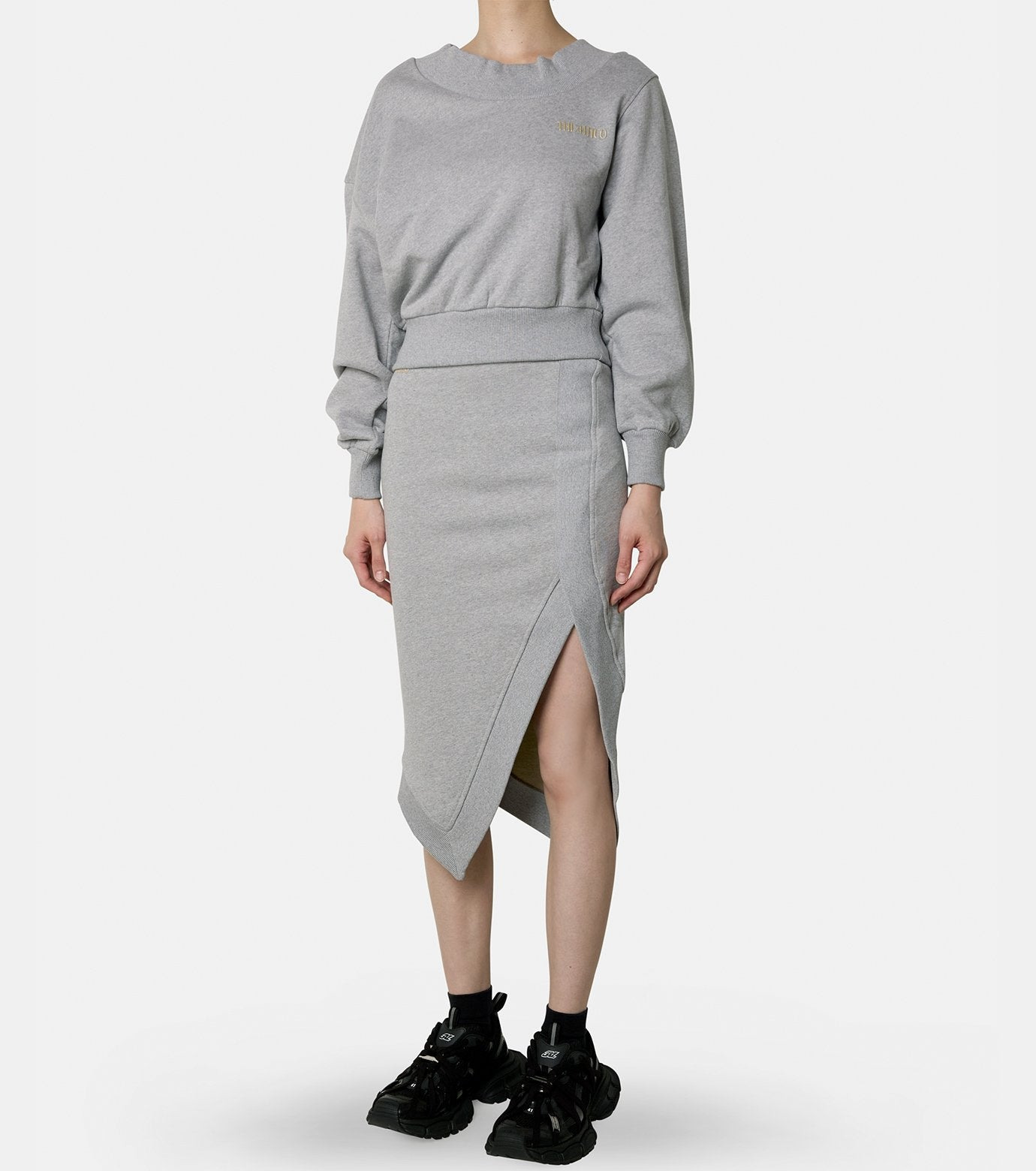 Sweatshirt Wrap Back Detail - 3