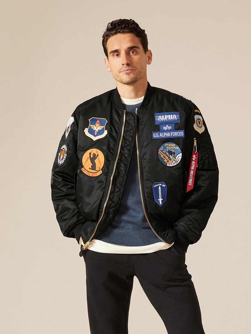 ALPHA INDUSTRIES MA-1 SQUADRON BOMBER JACKET outlook