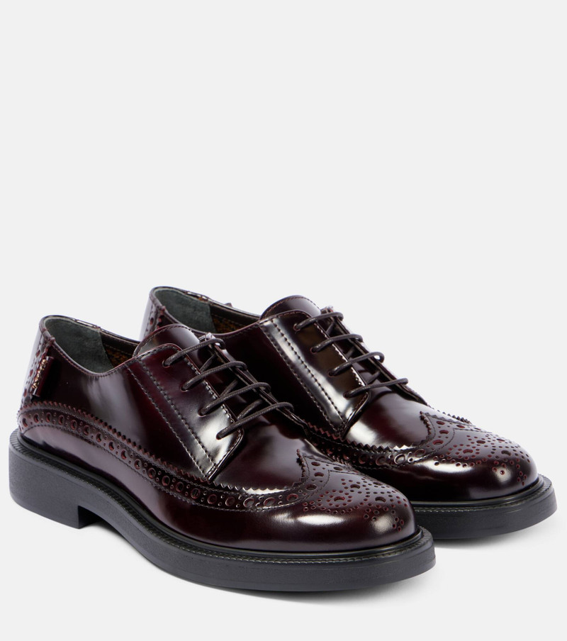 Leather brogues 1