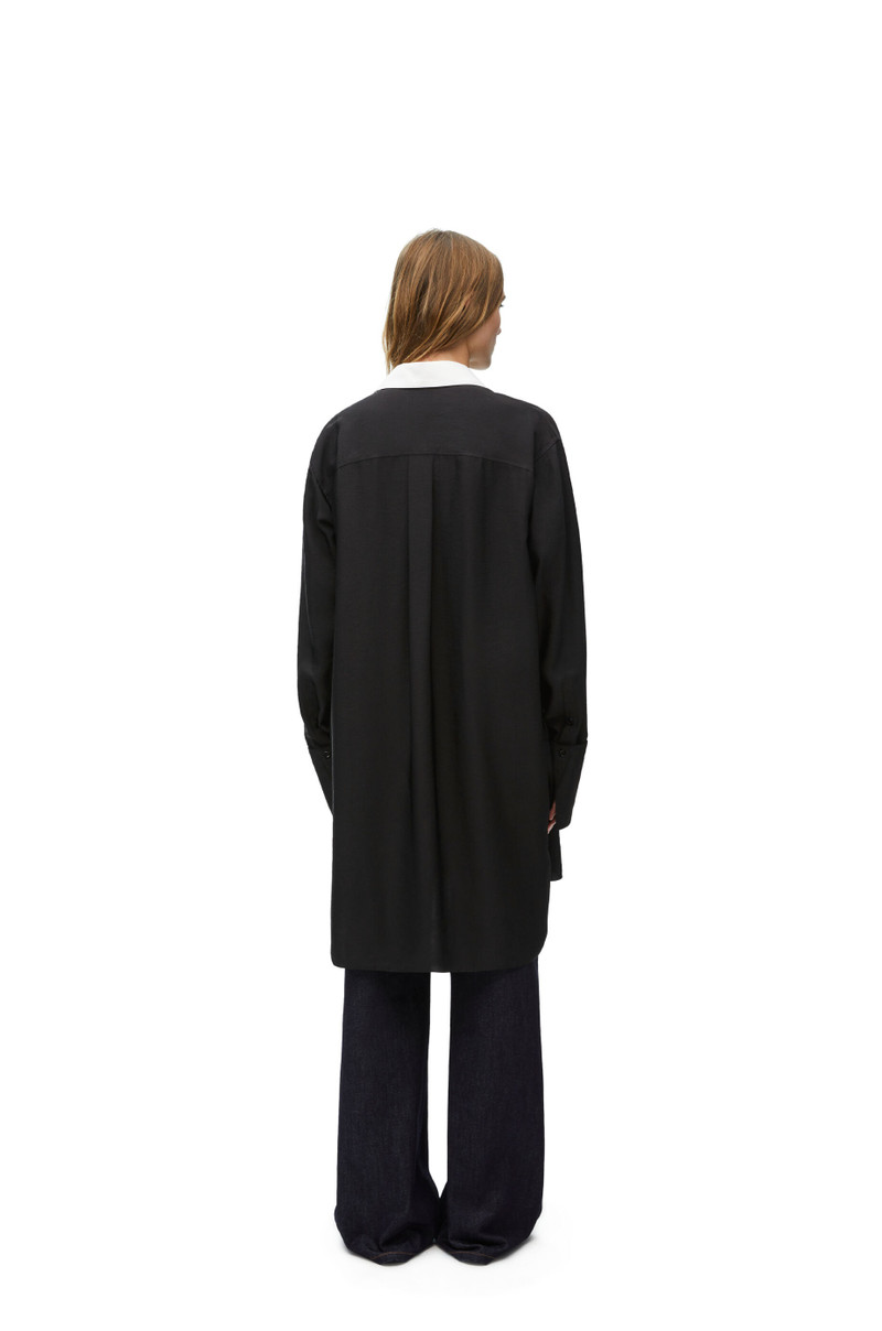Shirt dress in viscose blend 3