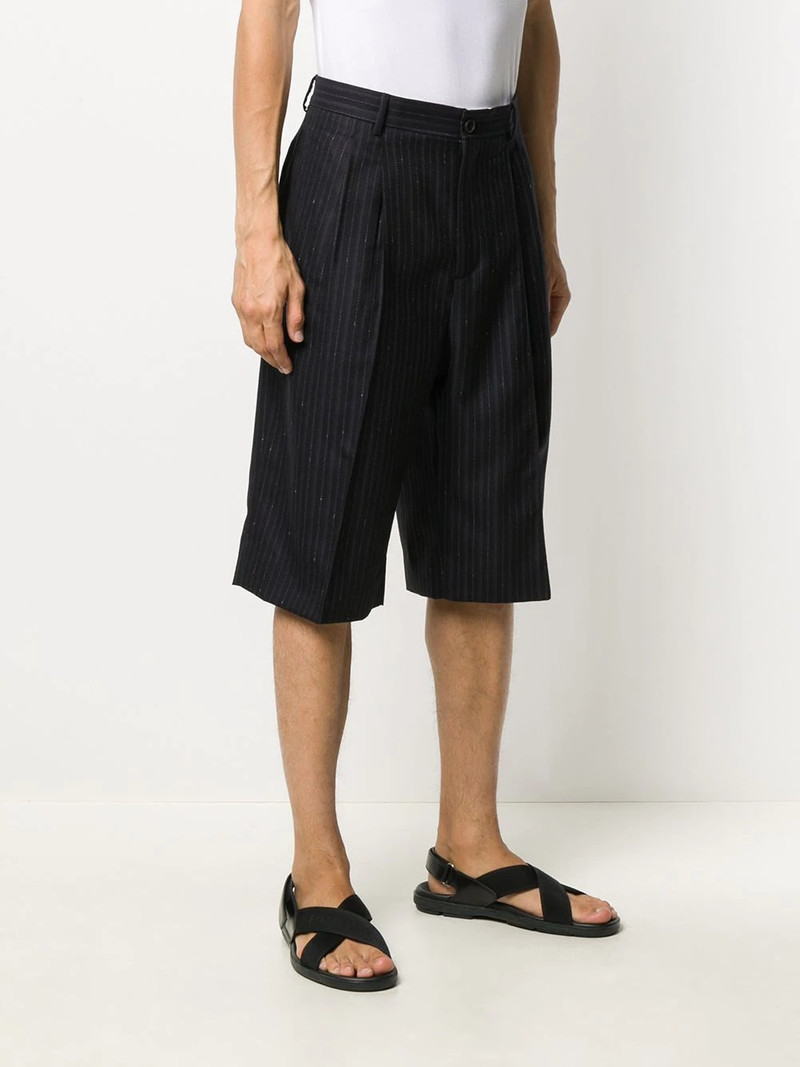 striped tailored shorts 3