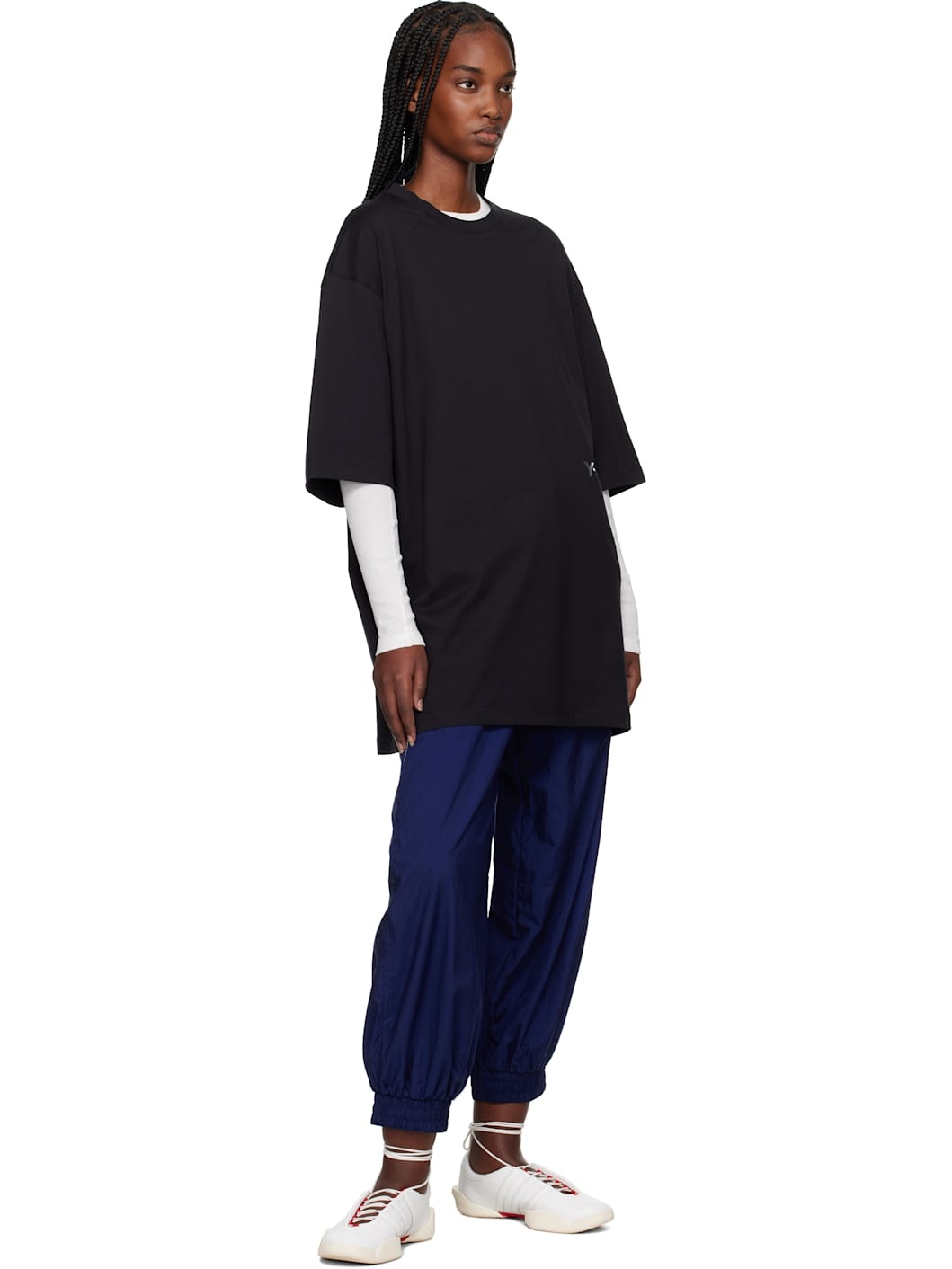 Black U Boxy T-shirt - 4