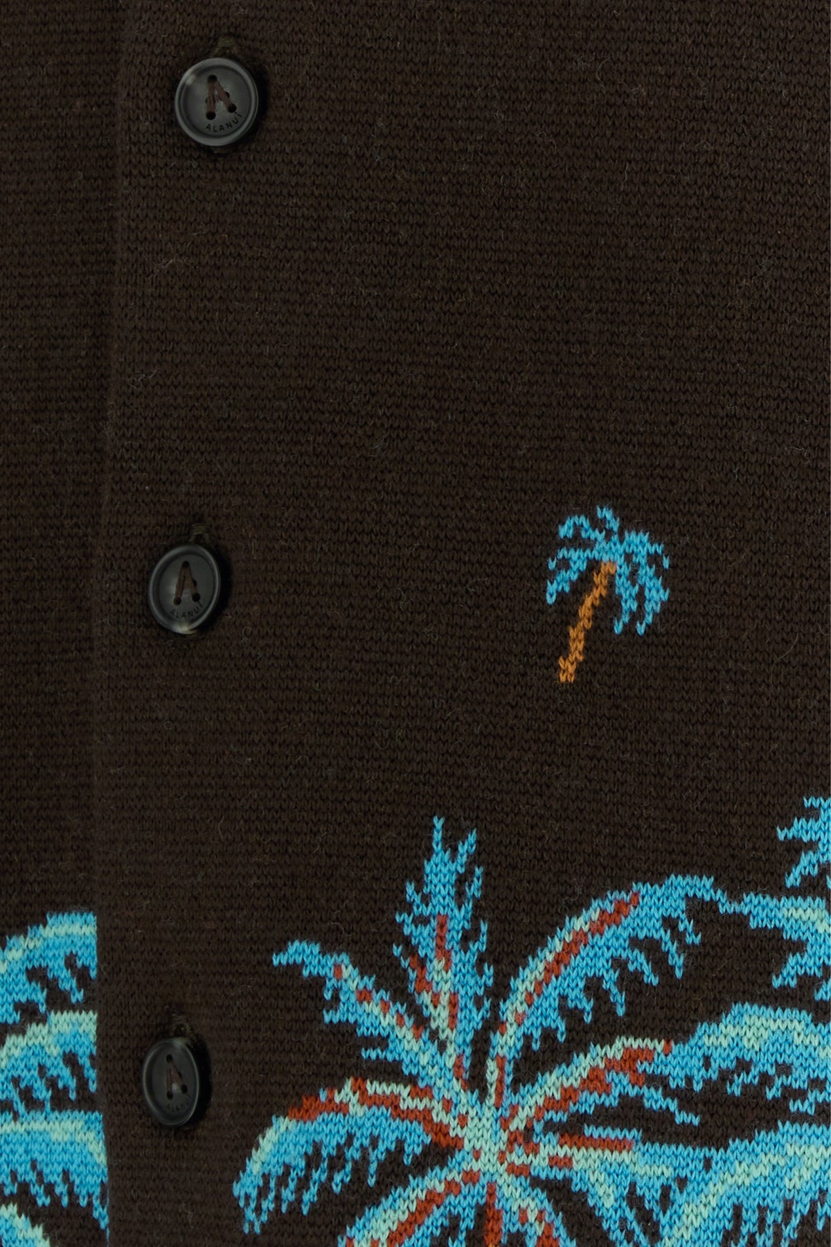 Embroidered wool cardigan - 3
