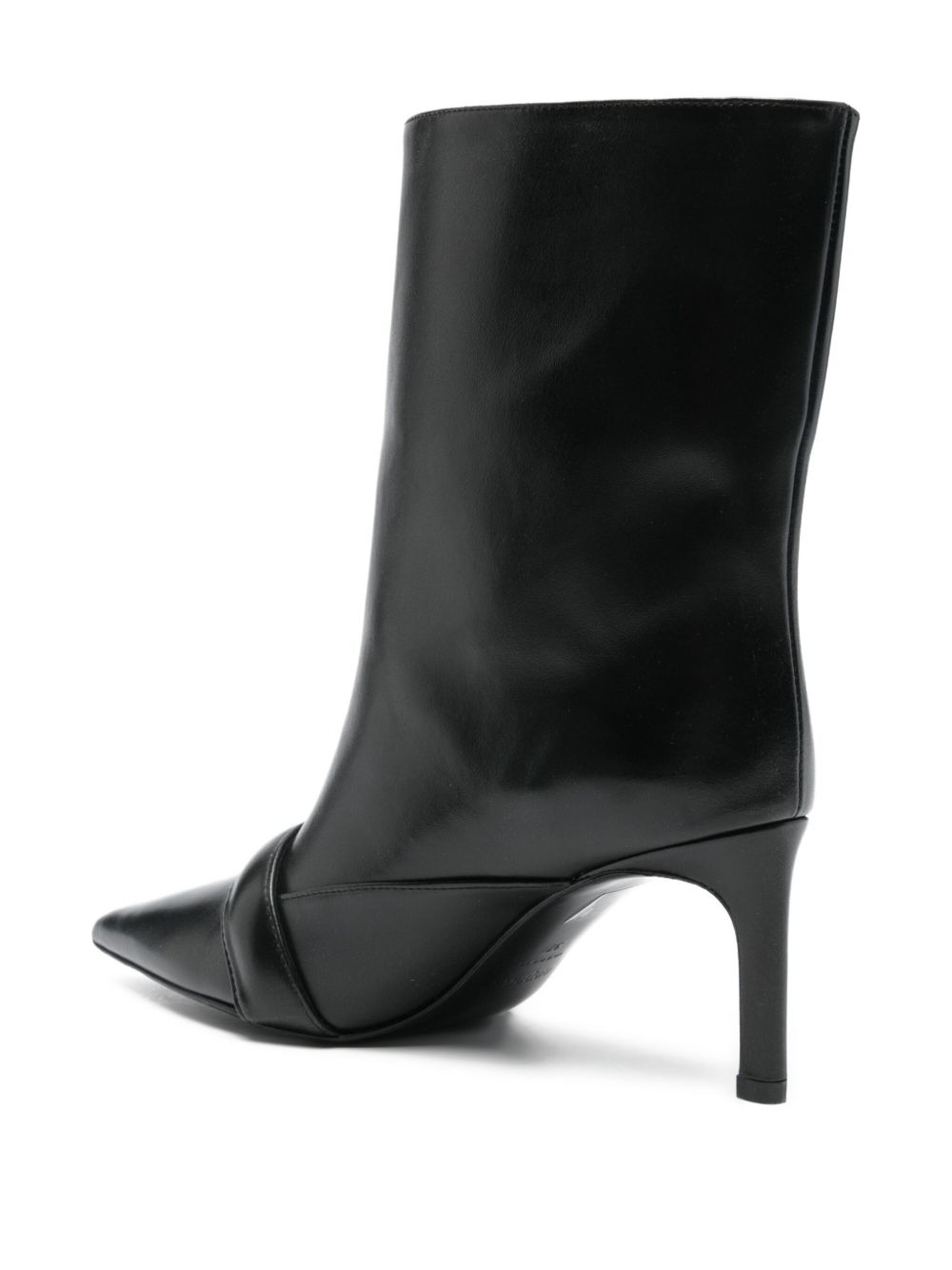 70mm buckle-fastening pointed-toe boots - 3