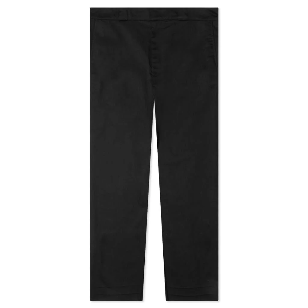 CASUAL UNSTITCHED PANT - BLACK - 1