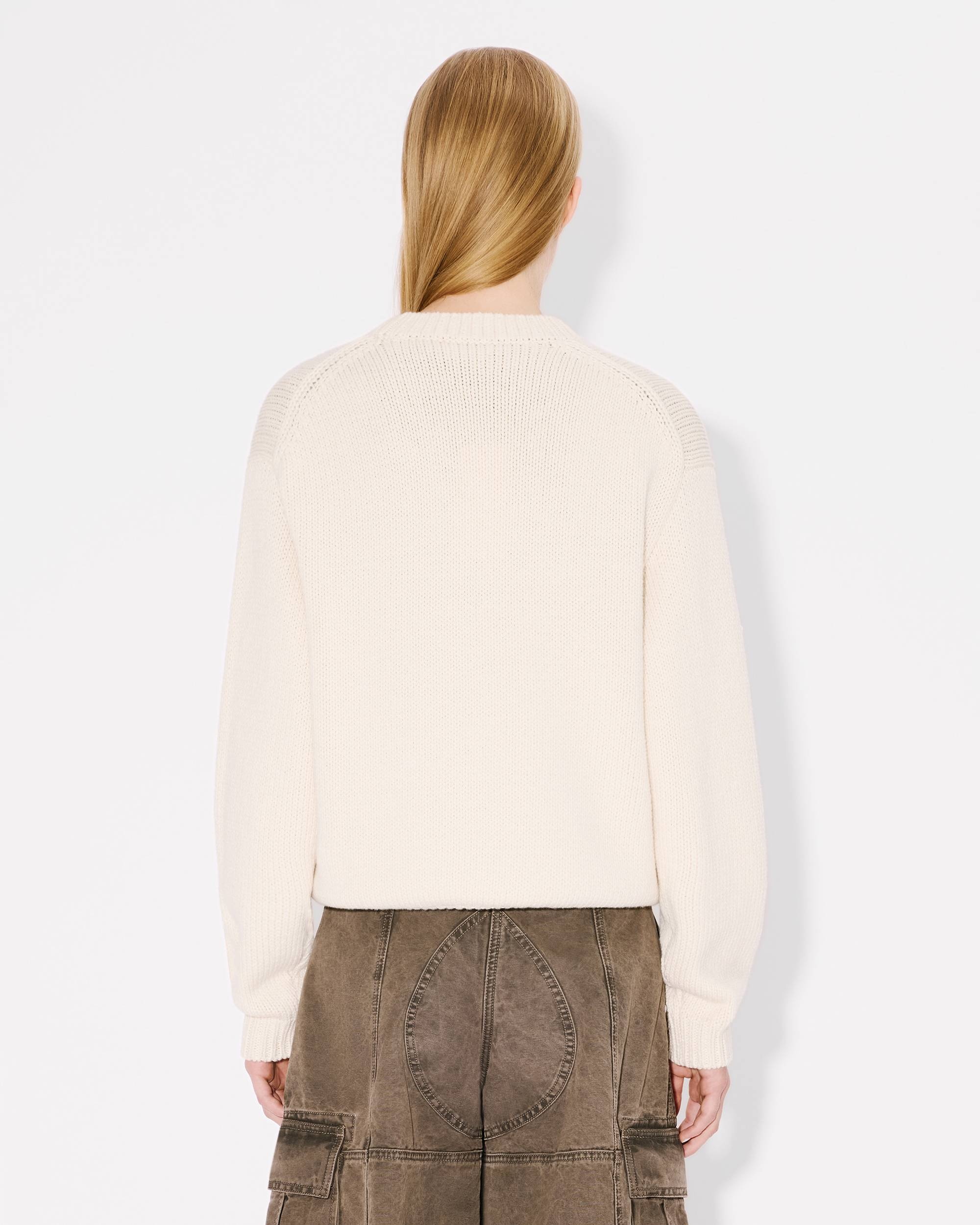 'KENZO VERDY MARKET' embroidered jumper in wool and cotton - 4