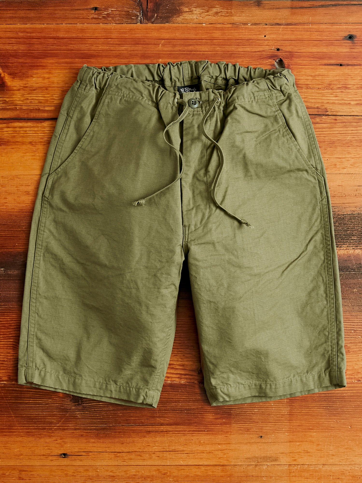 New Yorker Shorts in Army Ripstop - 1