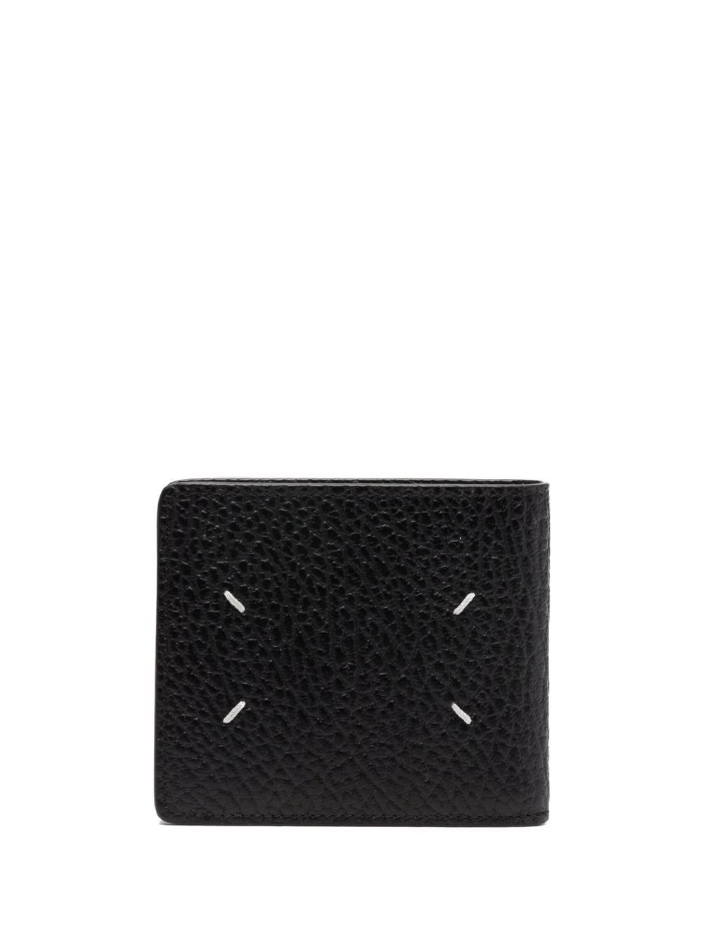 stitch-detail leather wallet - 2