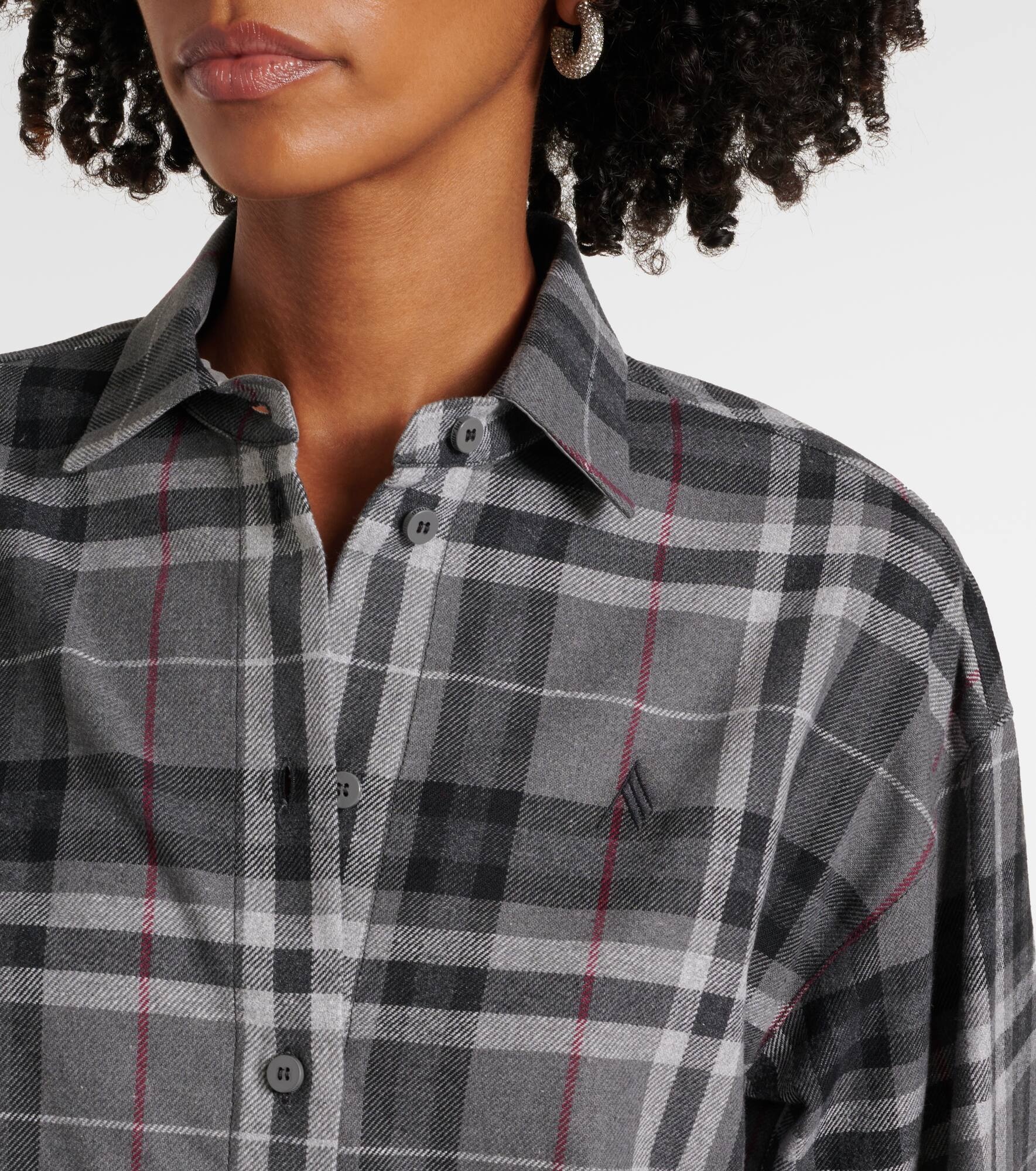 Cotton-blend shirt - 4