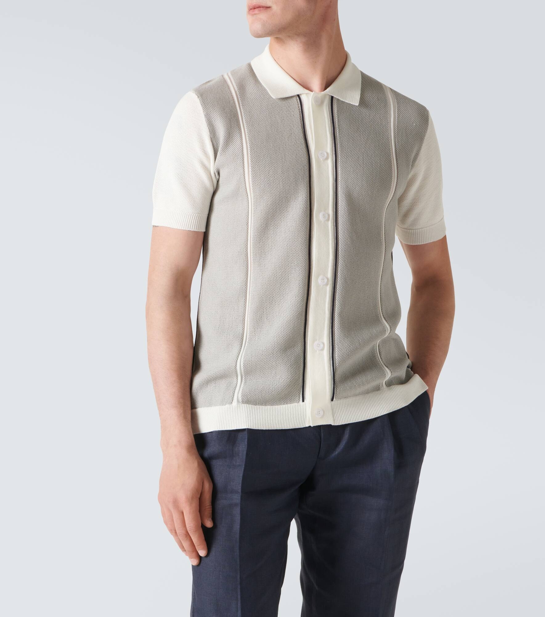 Tiernan Ripley knitted cotton shirt - 3