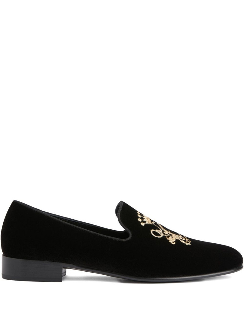 Terence embroidered loafers 1