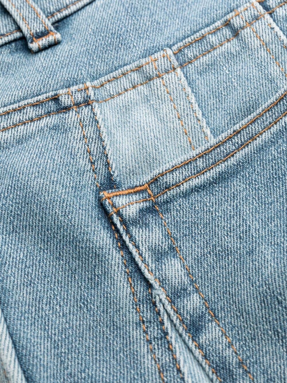 Spiral straight-leg jeans - 7