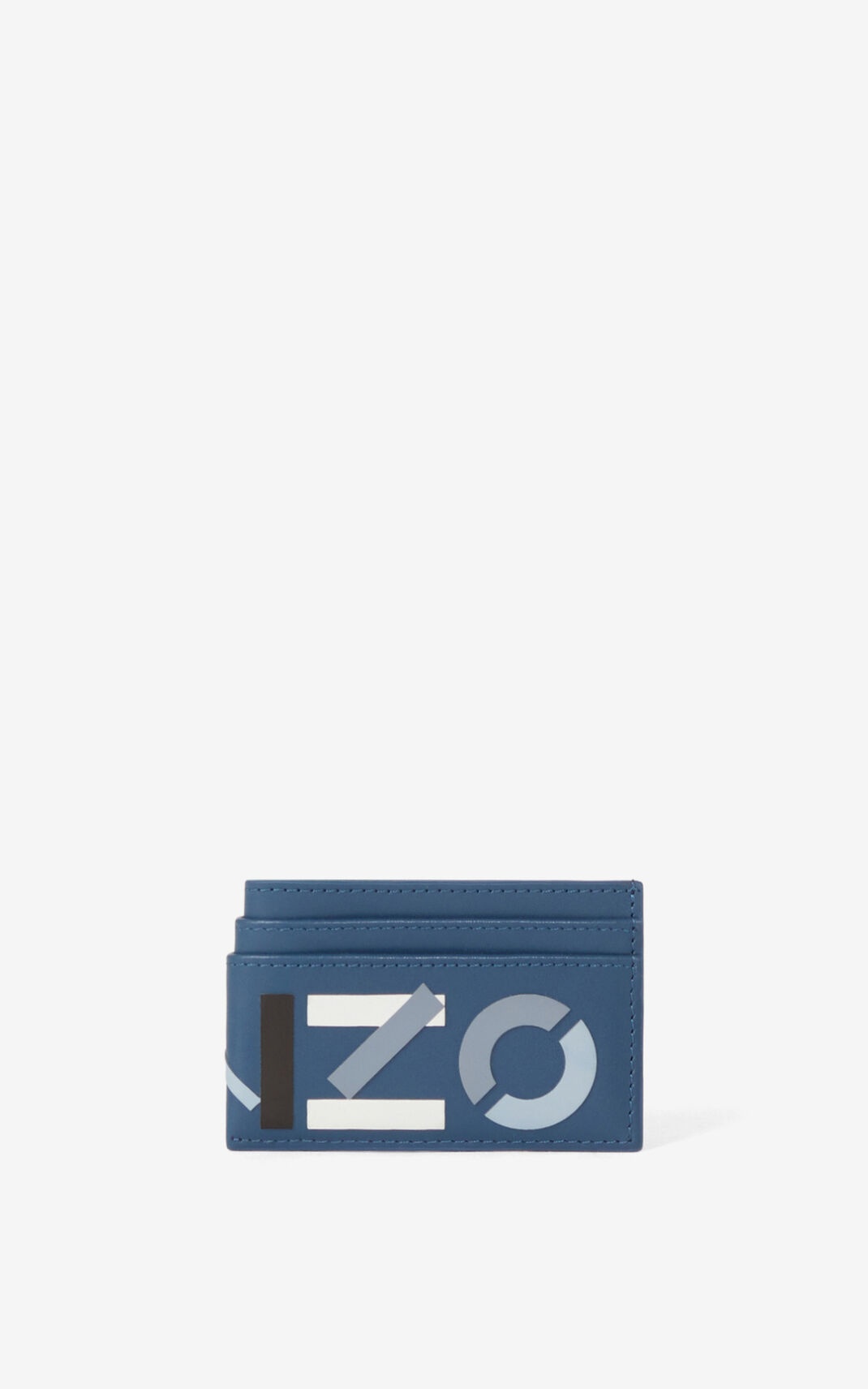 The Winter Capsule'  KENZO logo leather card holder - 2