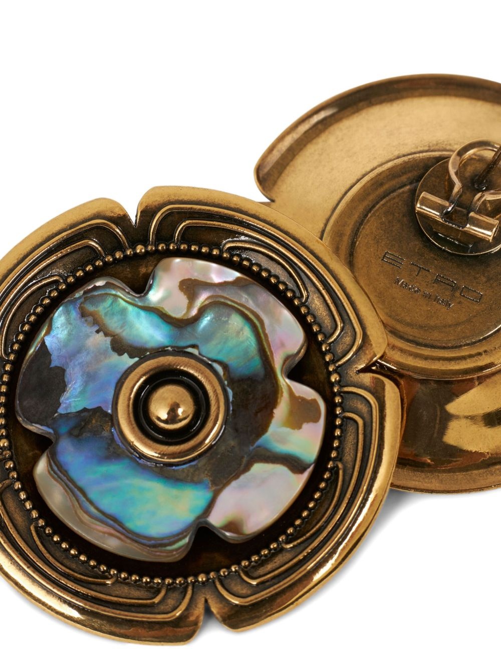mother-of-pearl earrings - 3