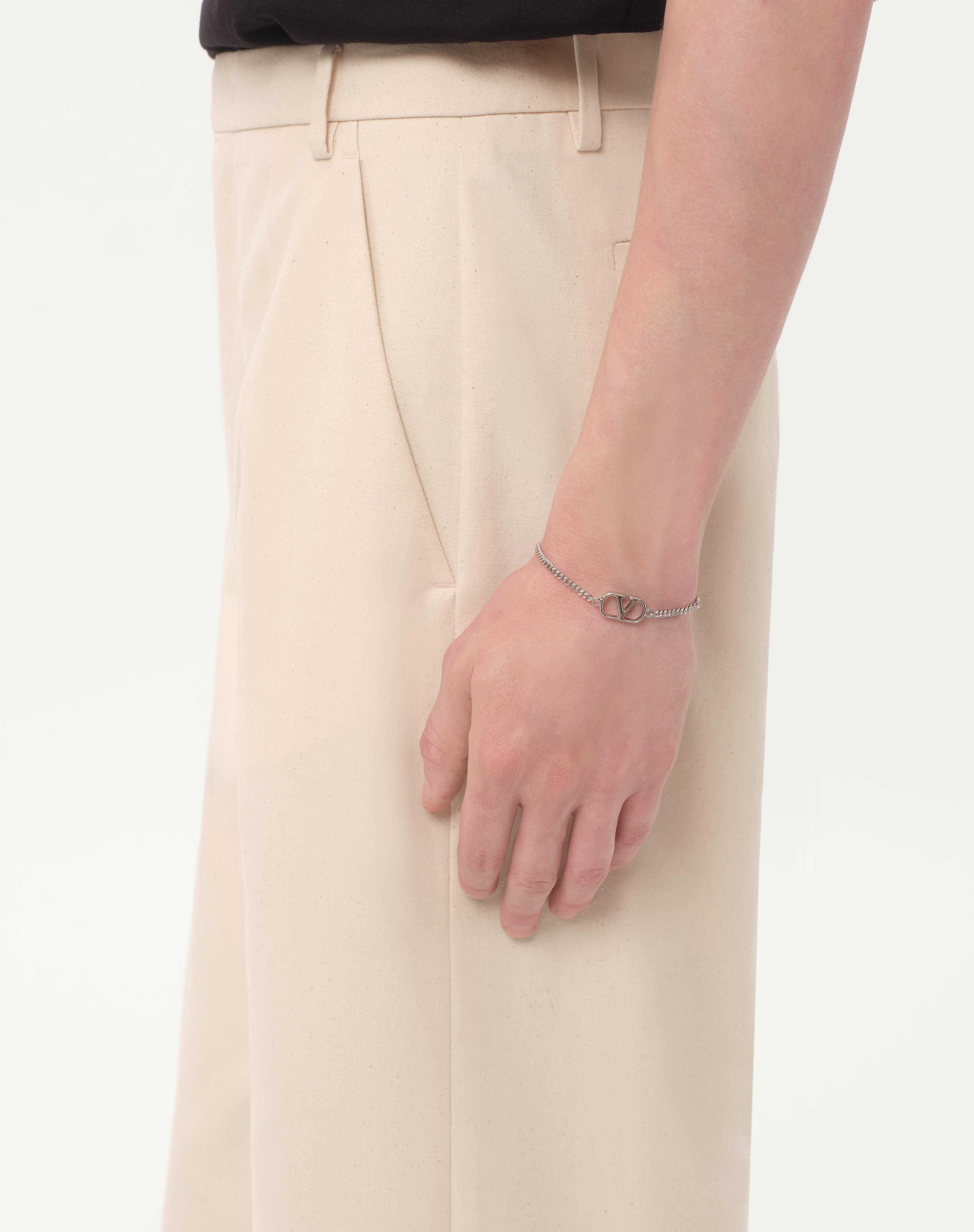 VALENTINO GARAVANI VLOGO SIGNATURE METAL BRACELET - 2