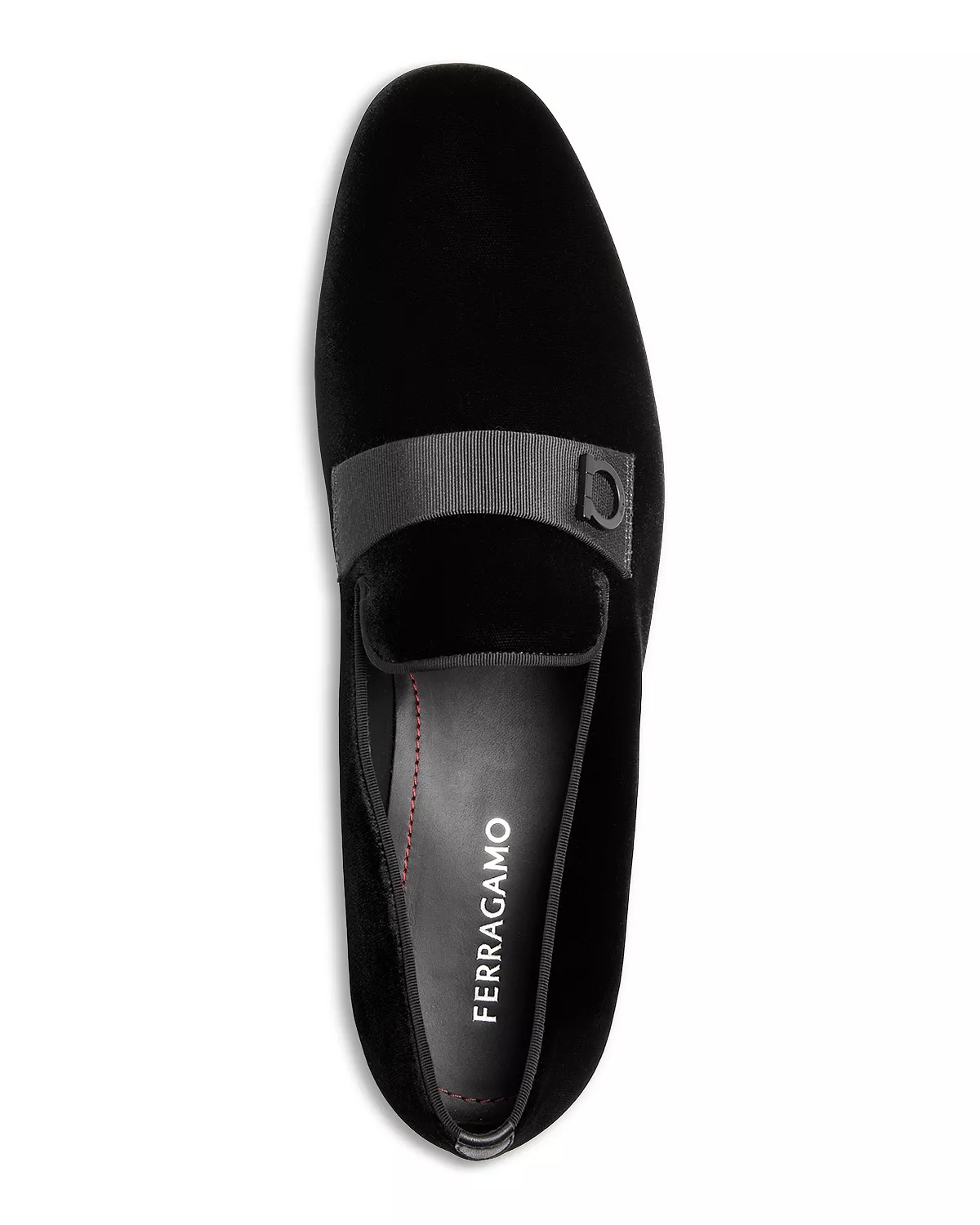 Men's Velvet Smoking Slipper Loafers - 2