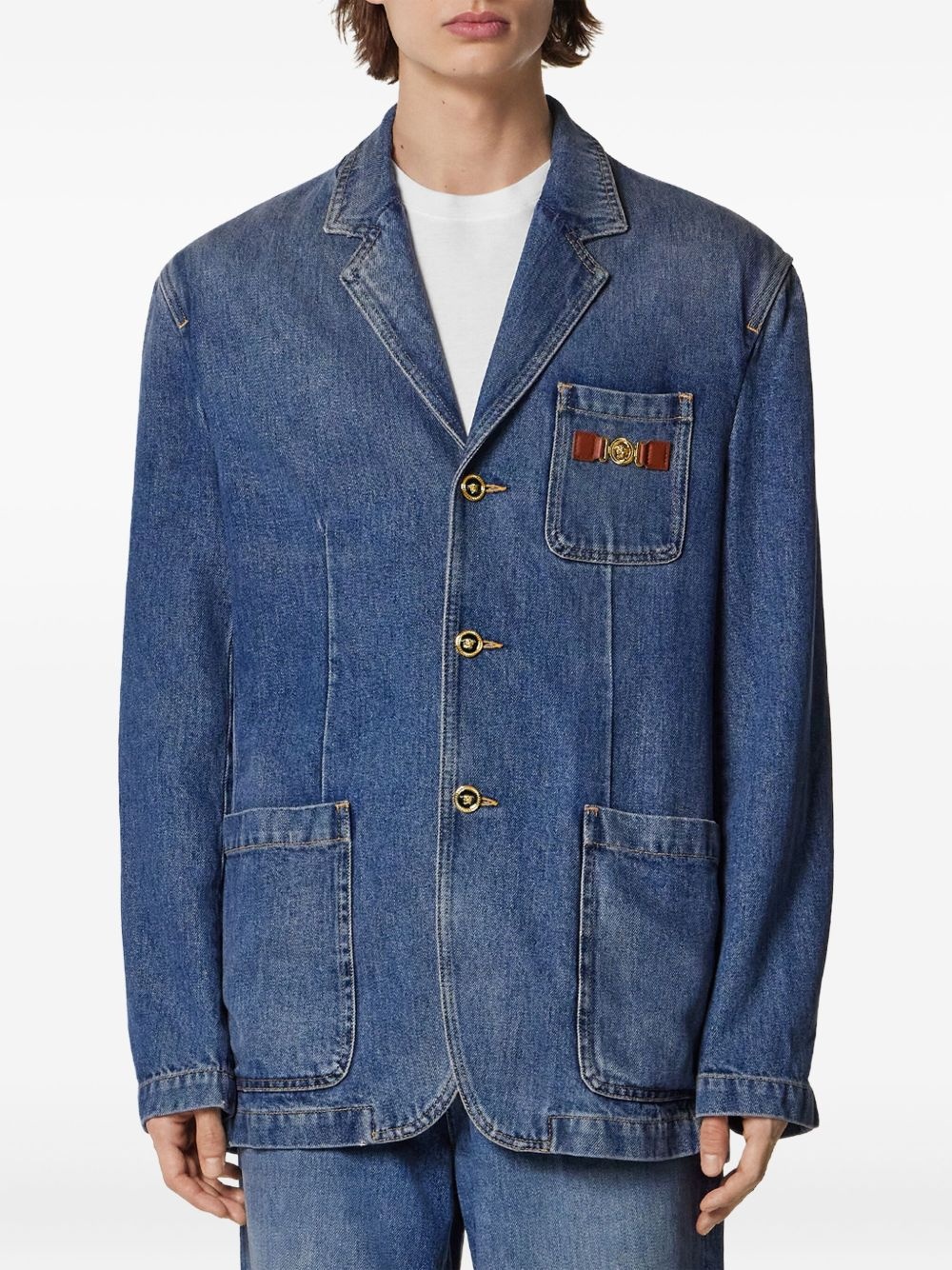 Medusa Biggie denim jacket - 3