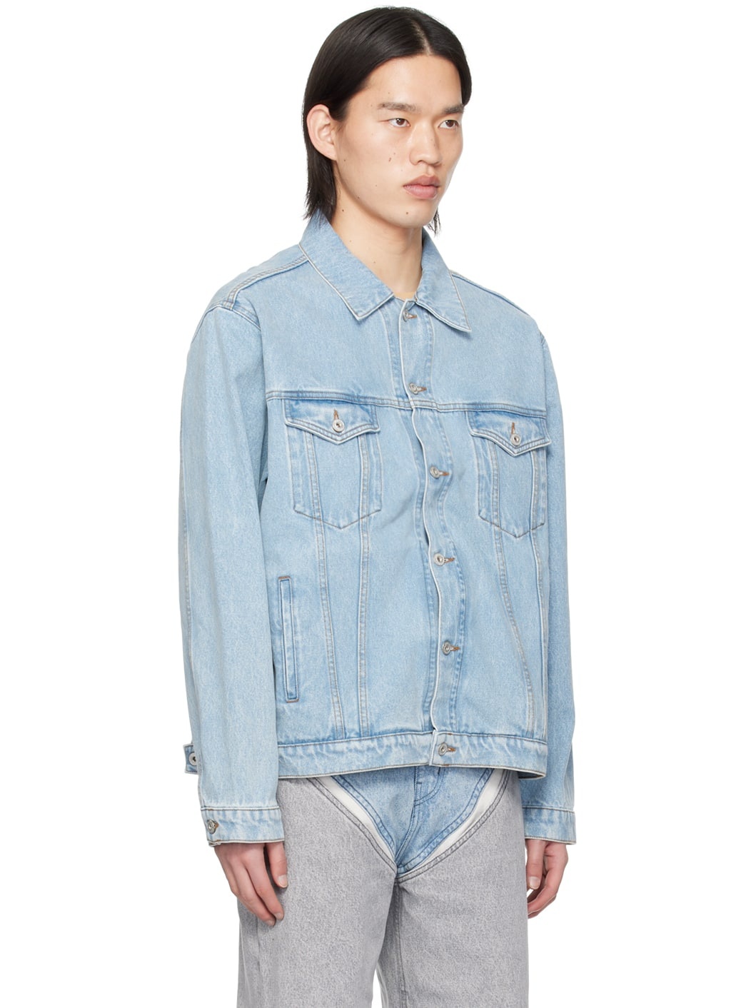 Blue Wire Denim Jacket - 2
