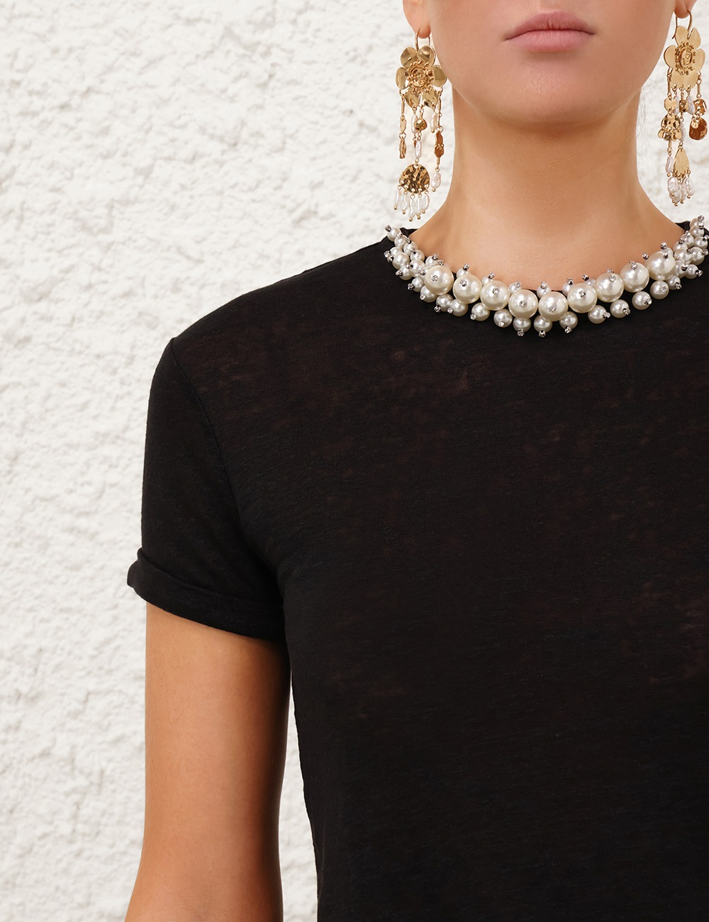 CRUSH EMBELLISHED TEE - 5