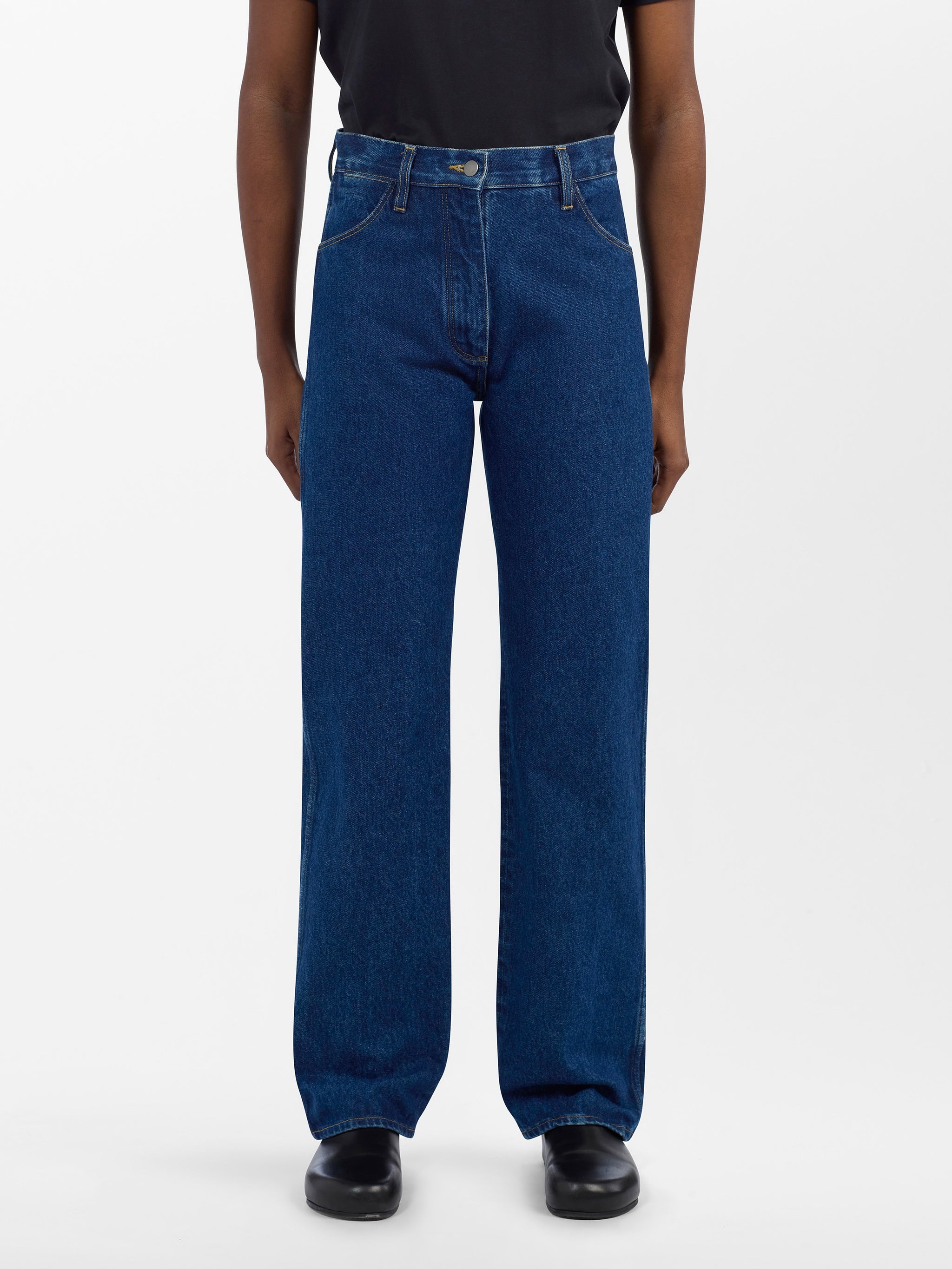Studio Nicholson Aral Denim Pant | REVERSIBLE