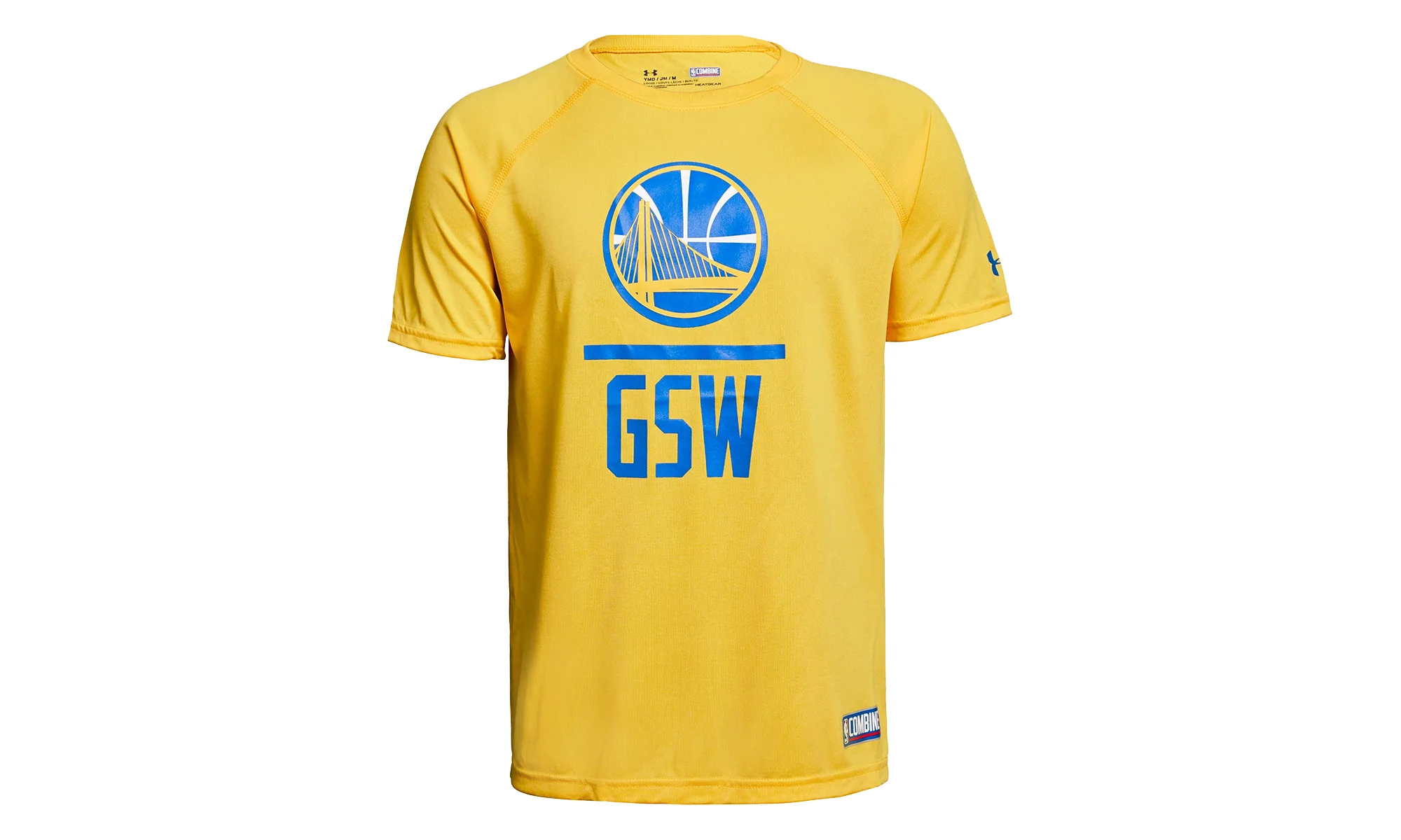 NBA Golden State Warriors Lock Up T-Shirt Youth "Yellow" 1301992 305 - 1