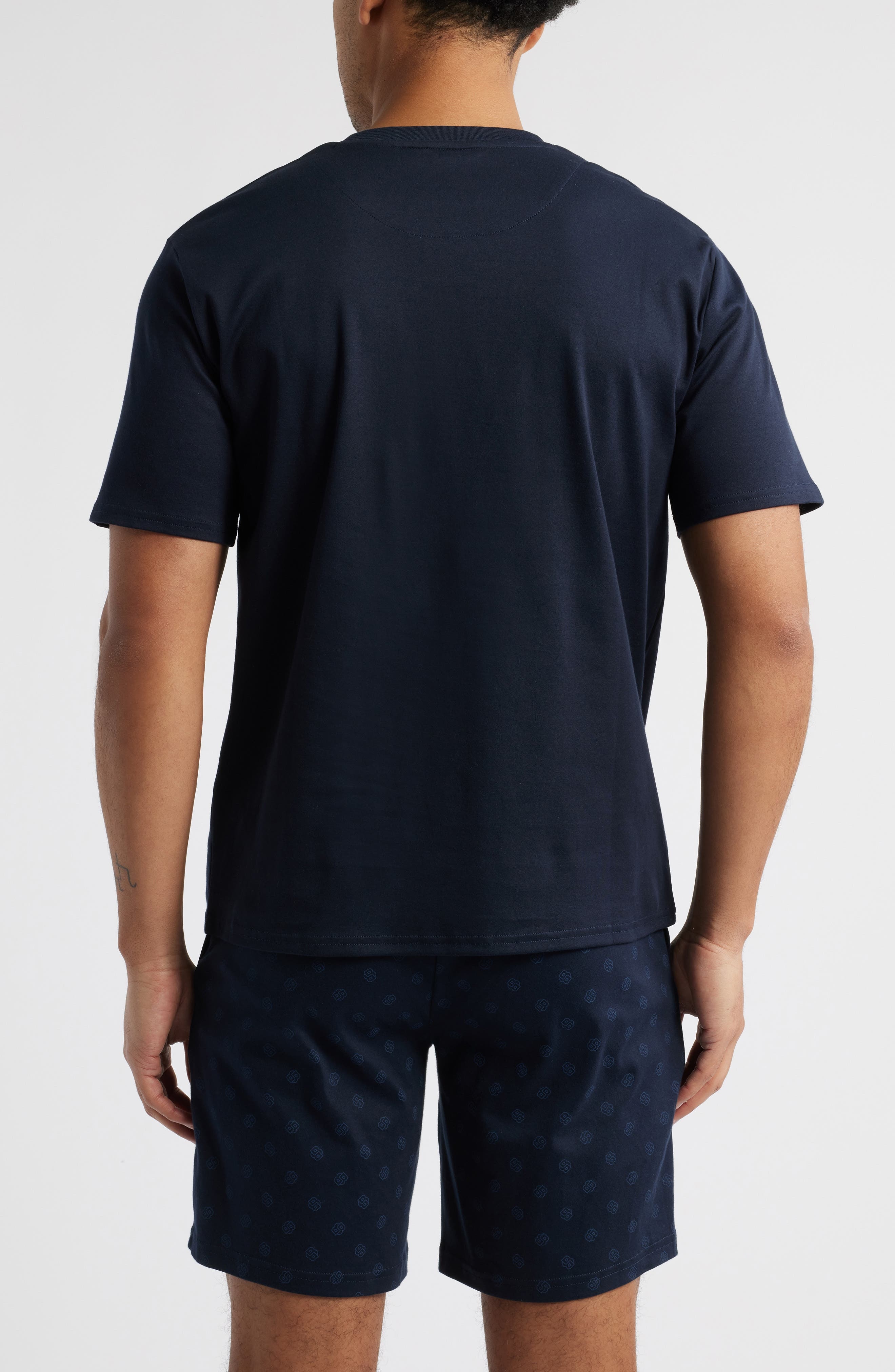 BOSS Relax Lounge T-Shirt in Dark Blue at Nordstrom - 2
