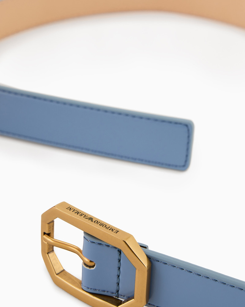 EMPORIO ARMANI Brushed finish belt outlook