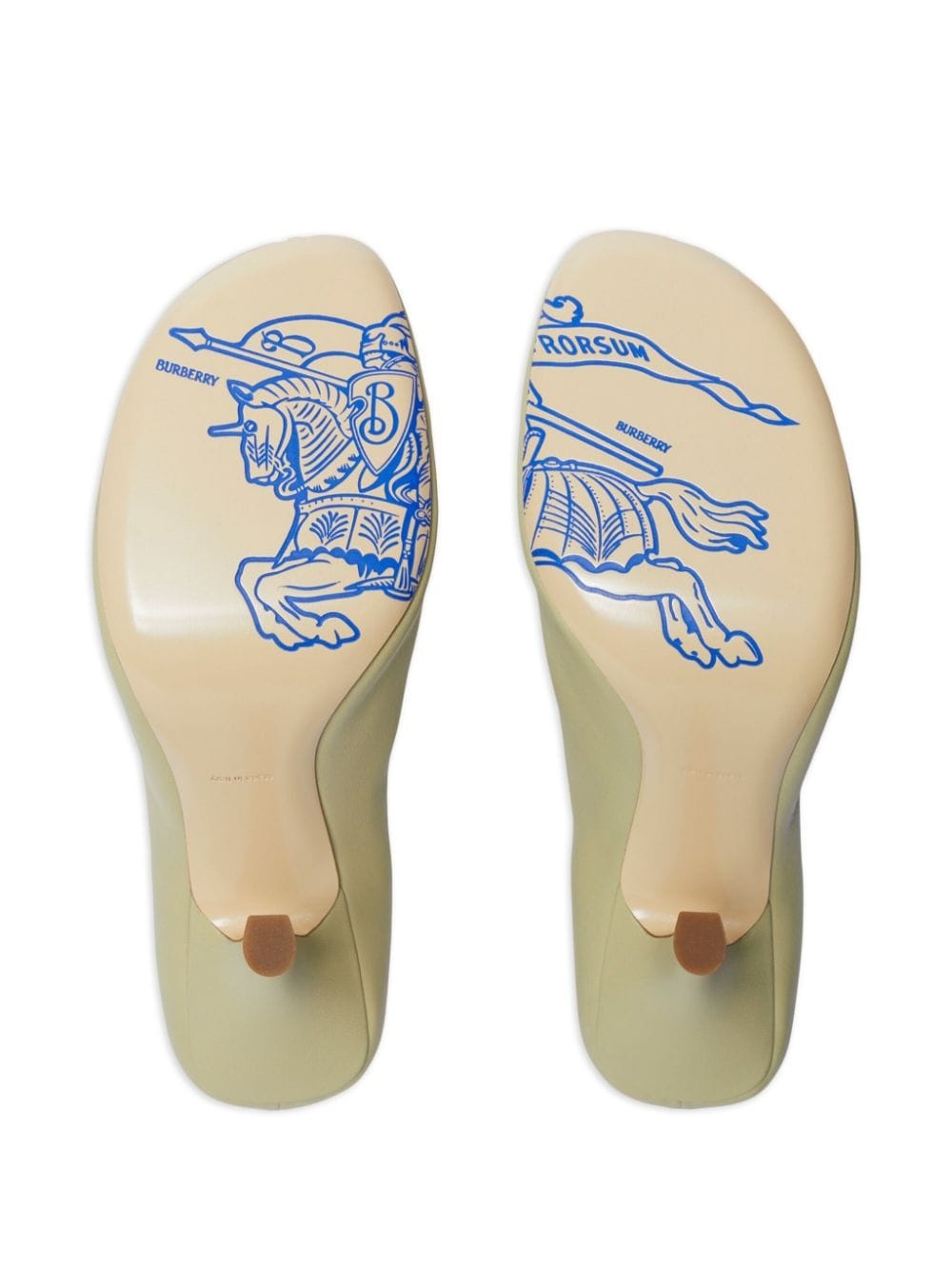 Baby Zip 100mm leather pumps - 5