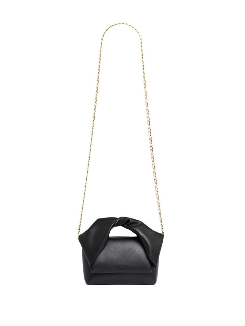 small Twister leather tote bag 5