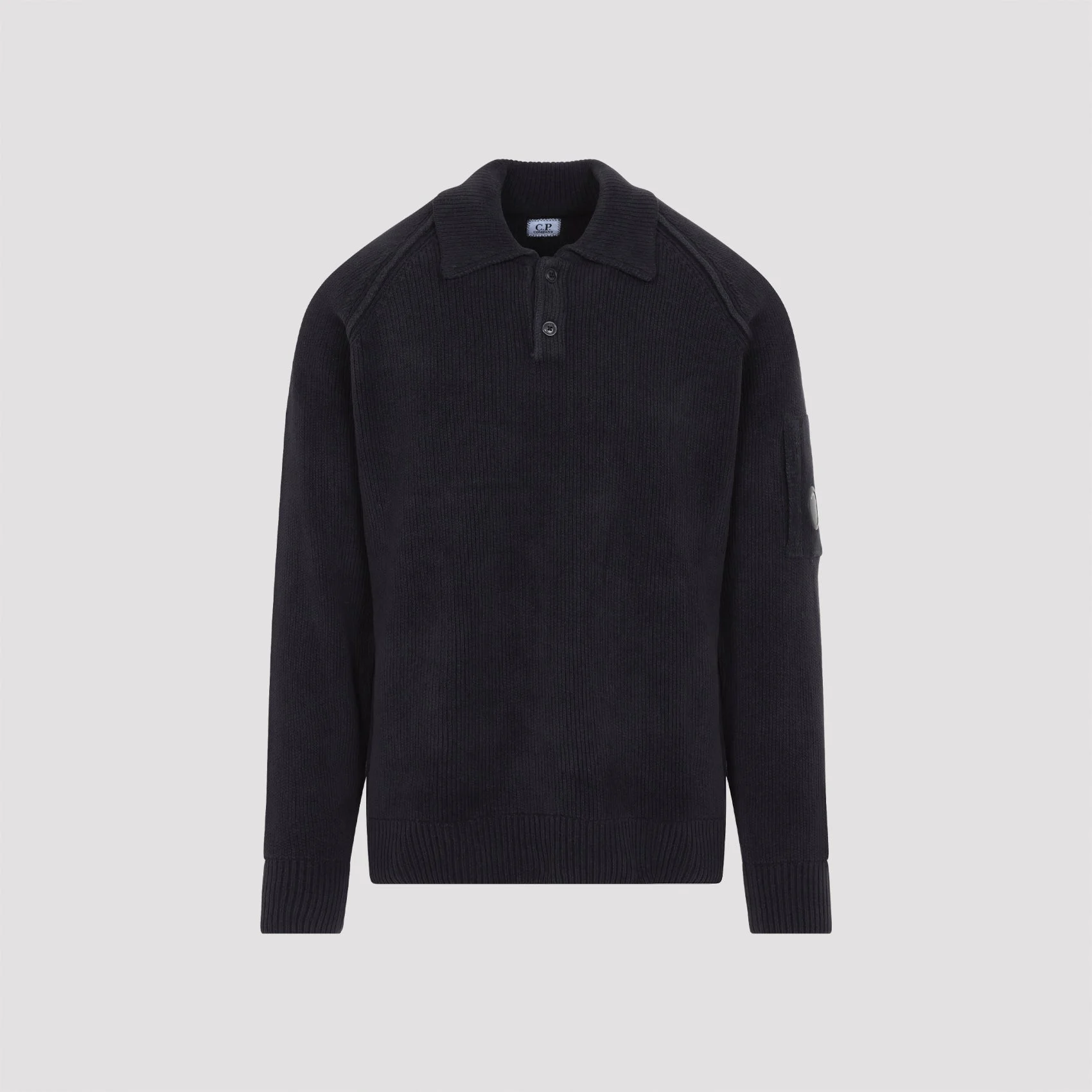 C.P. Company Cp Company Chenille Polo - 21CMKN198A.005558G-888 | REVERSIBLE