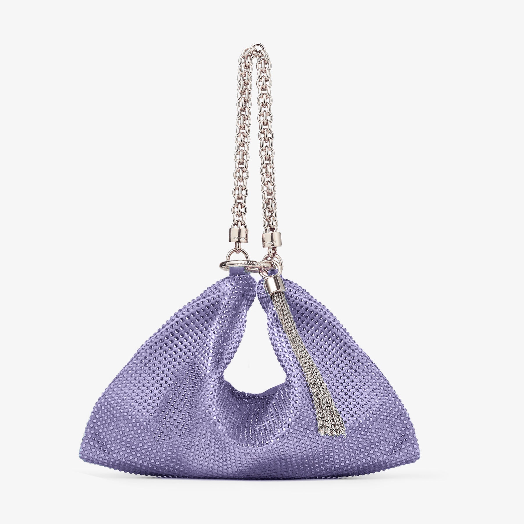 Callie
Tanzanite Satin Crystal Clutch Bag - 1