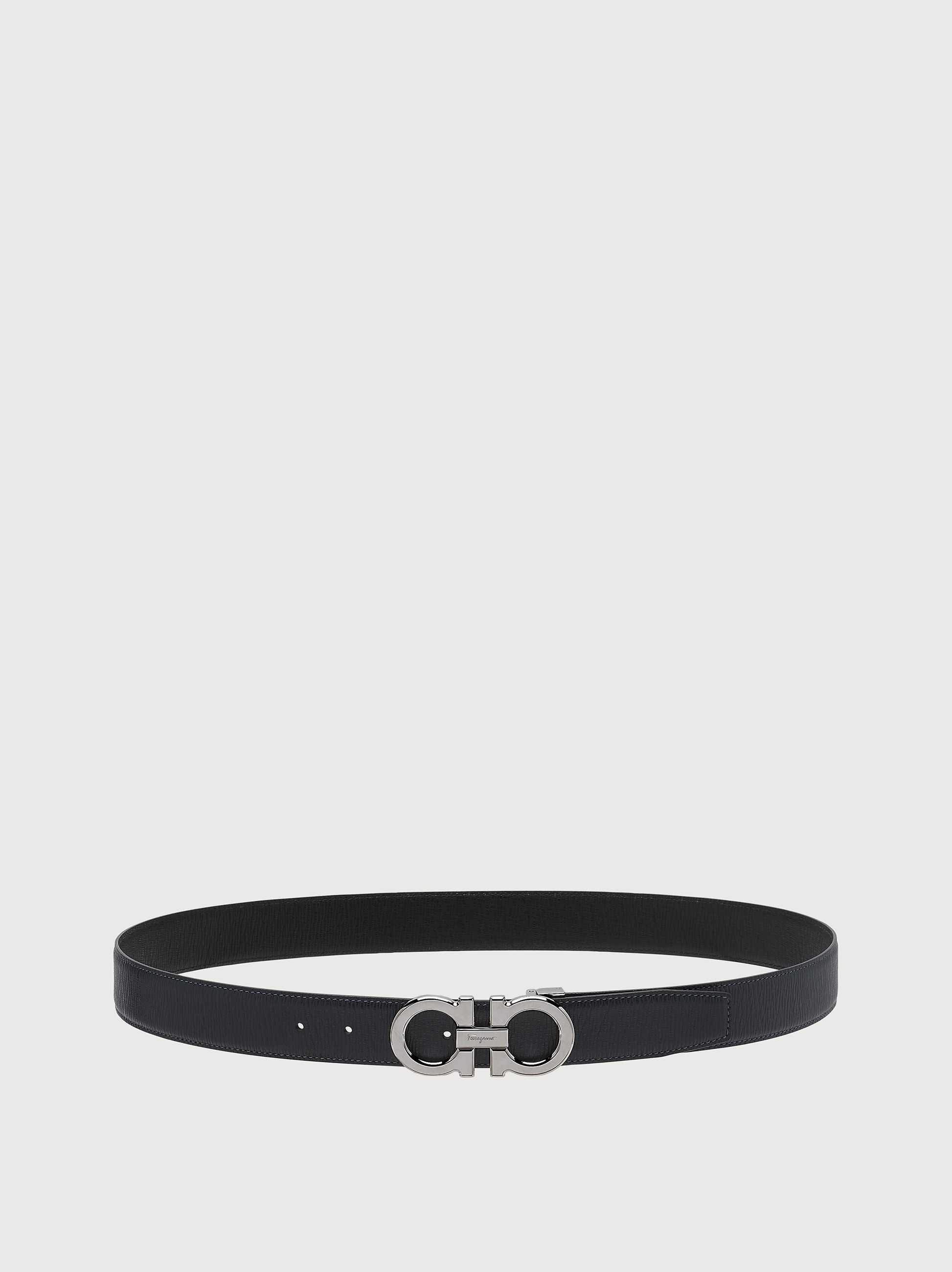 Reversible and adjustable Gancini belt - 2