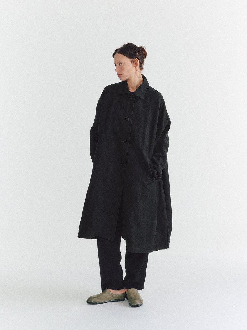 ATOMLESS COAT - BATAVIA - BLACK 1