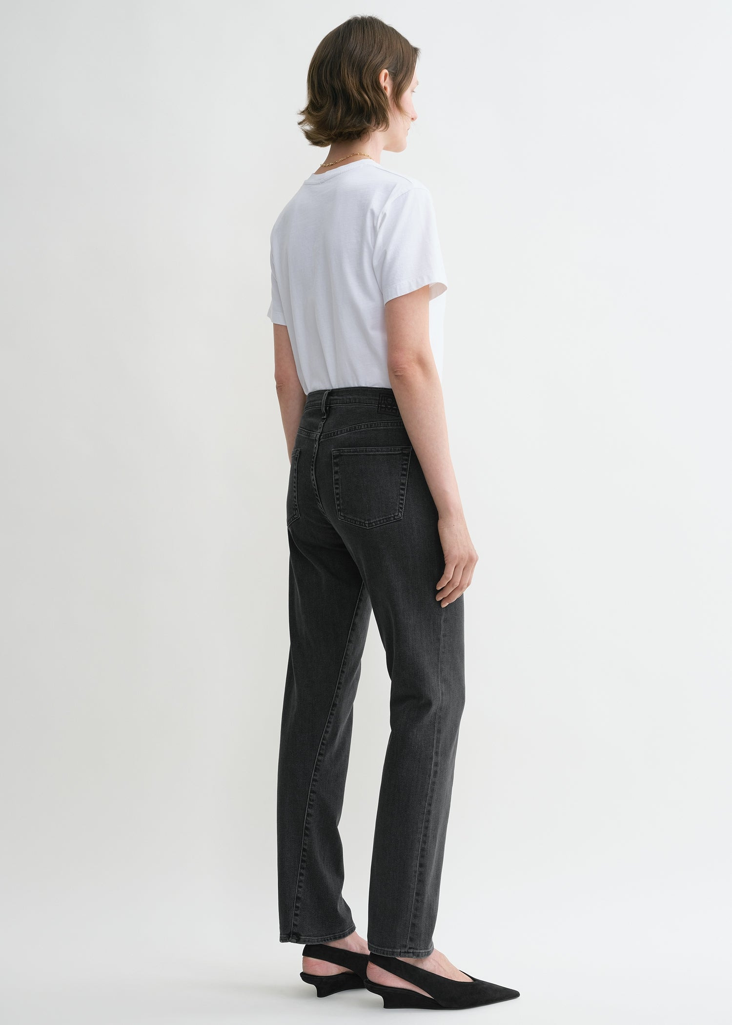 Twisted seam denim grey - 4